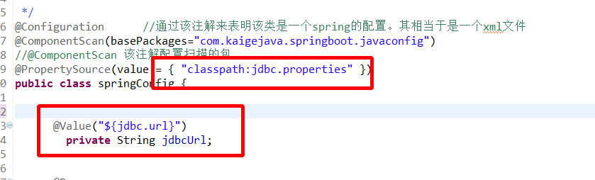 spring boot框架学习之重要注解3注解方式读取外部资源配置文件