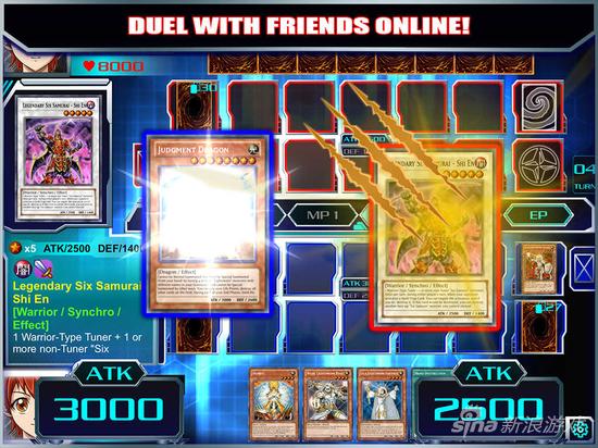 求类似游戏王的安卓手机游戏,最好是汉化的!当