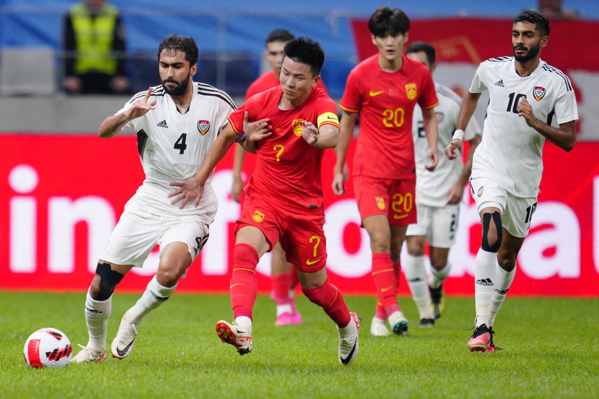 U23亚预赛中国0-0阿联酋