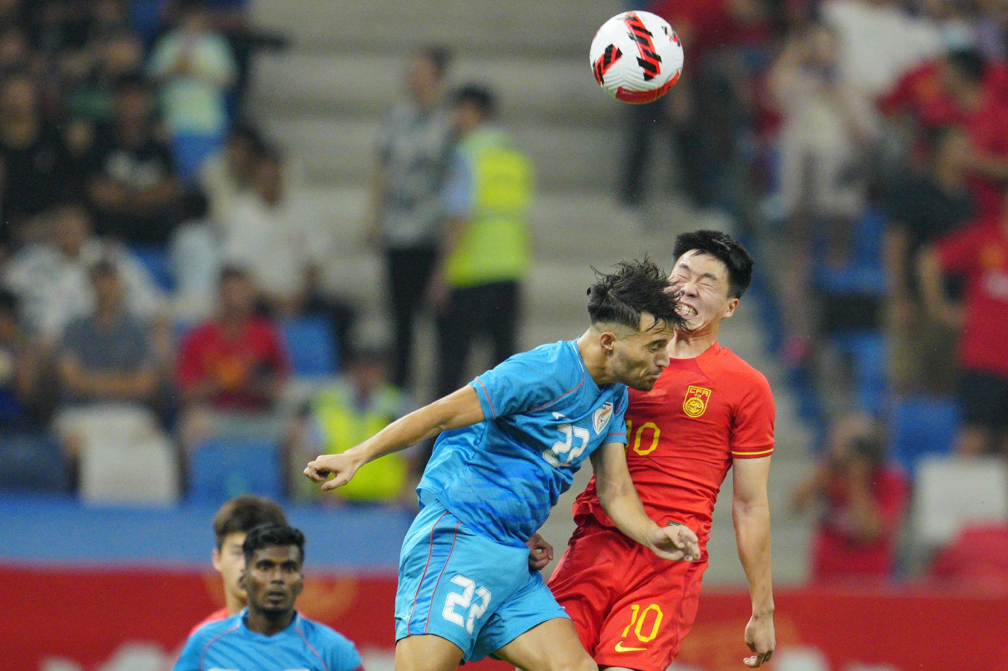 U23预选赛：中国队2-1印度队