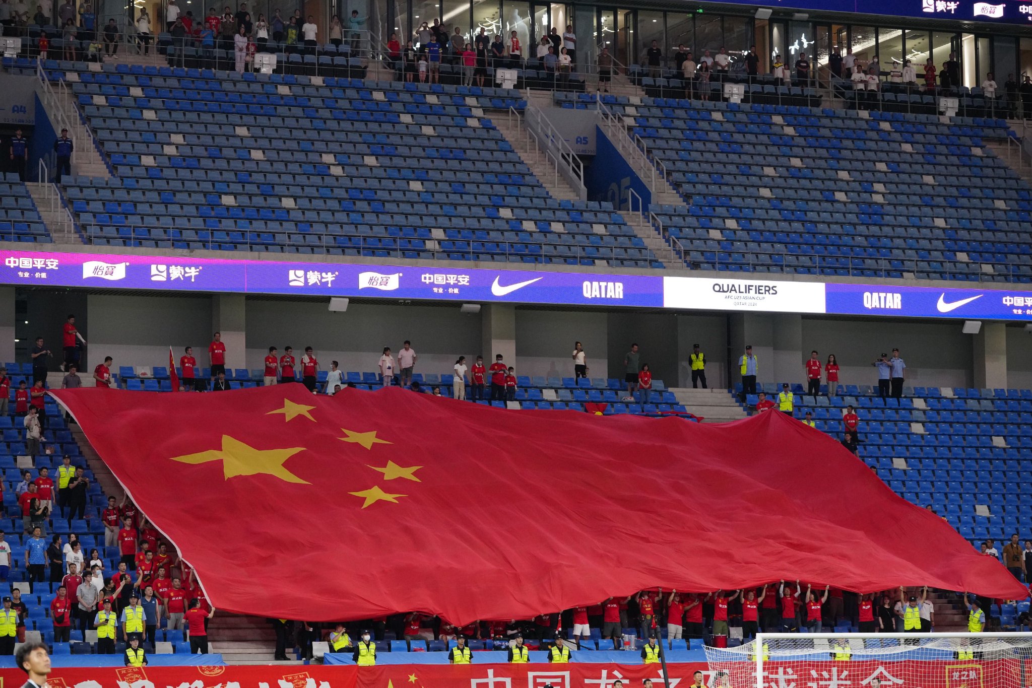 U23亚预赛中国0-0阿联酋