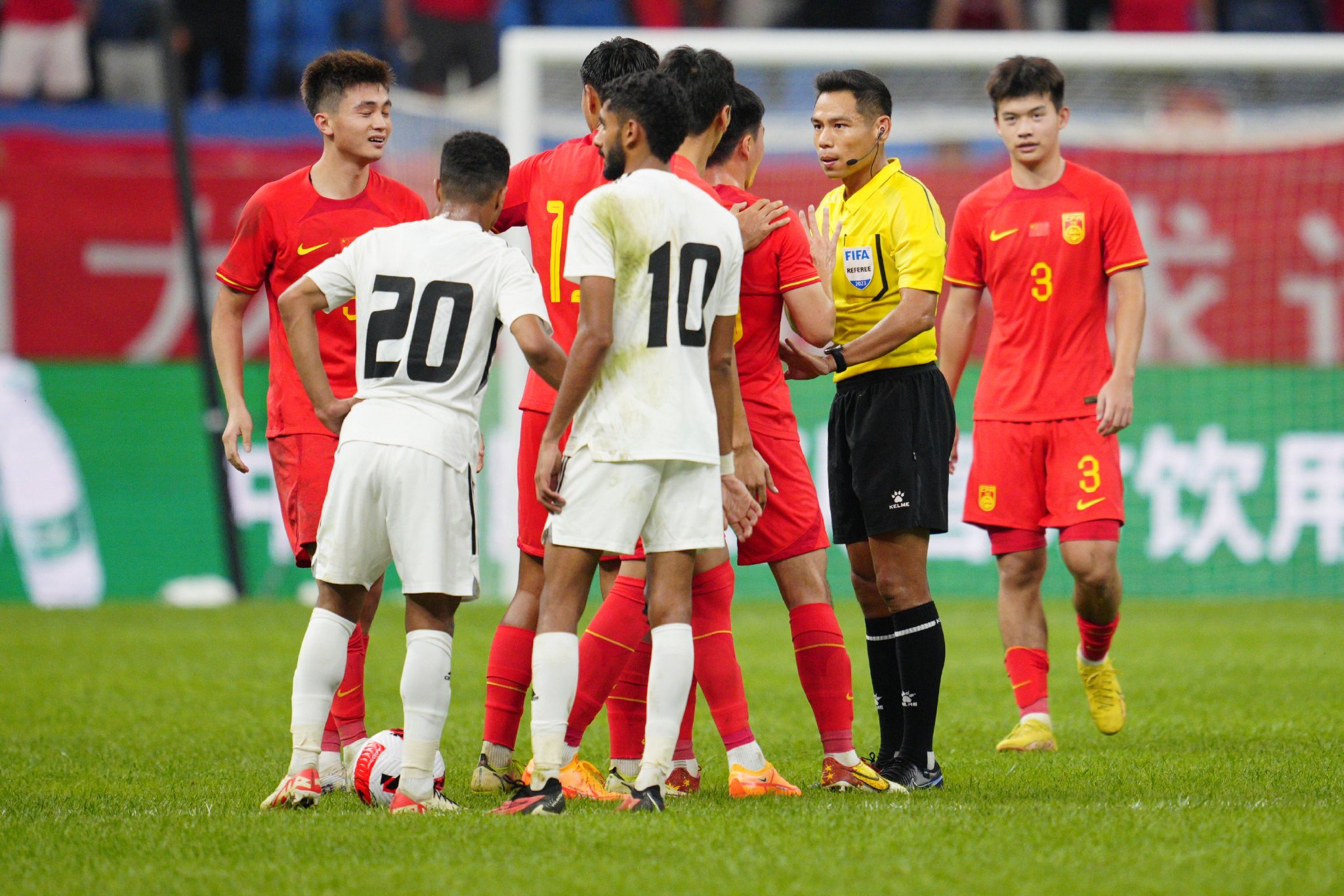 U23亚预赛中国0-0阿联酋