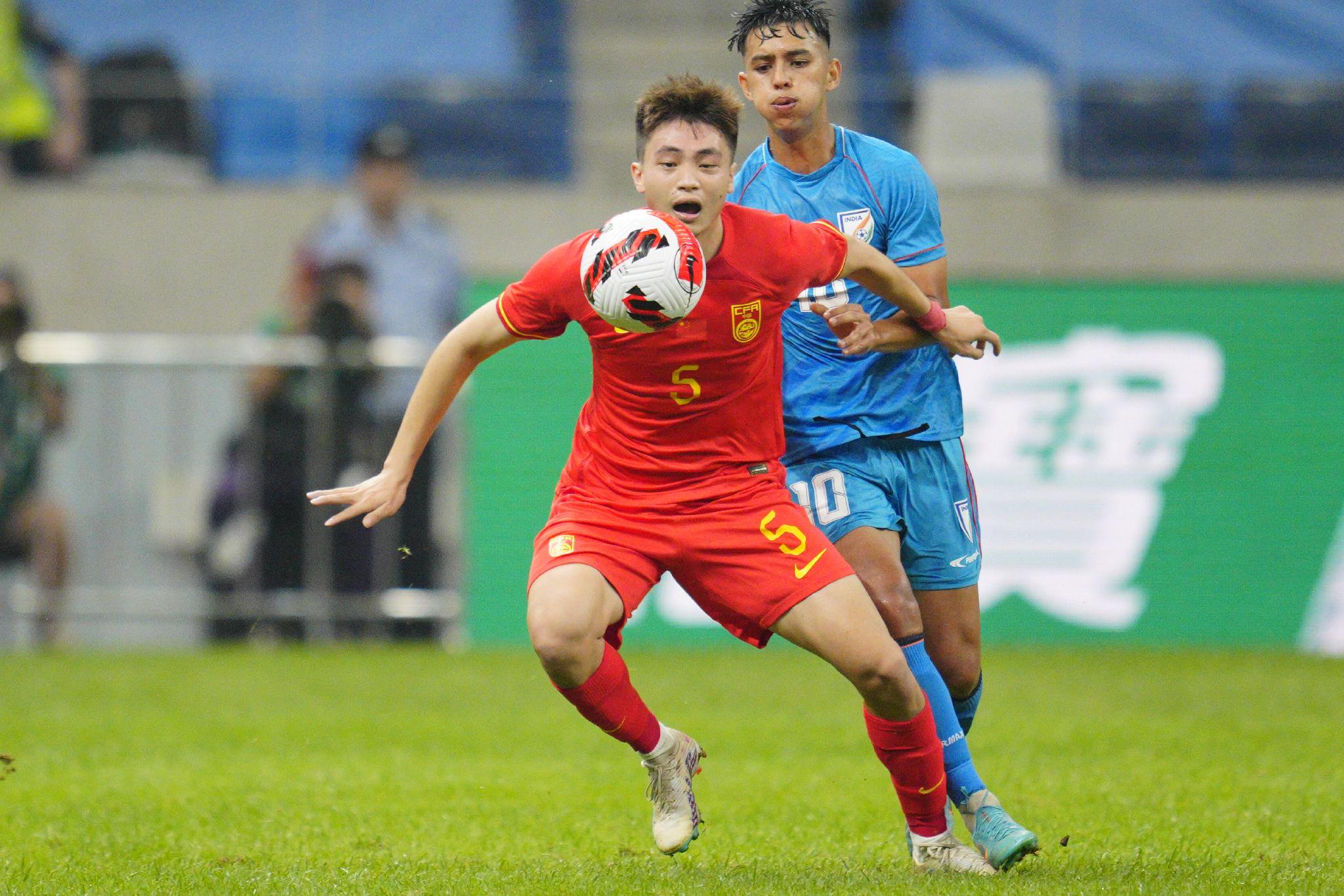 U23预选赛：中国队2-1印度队