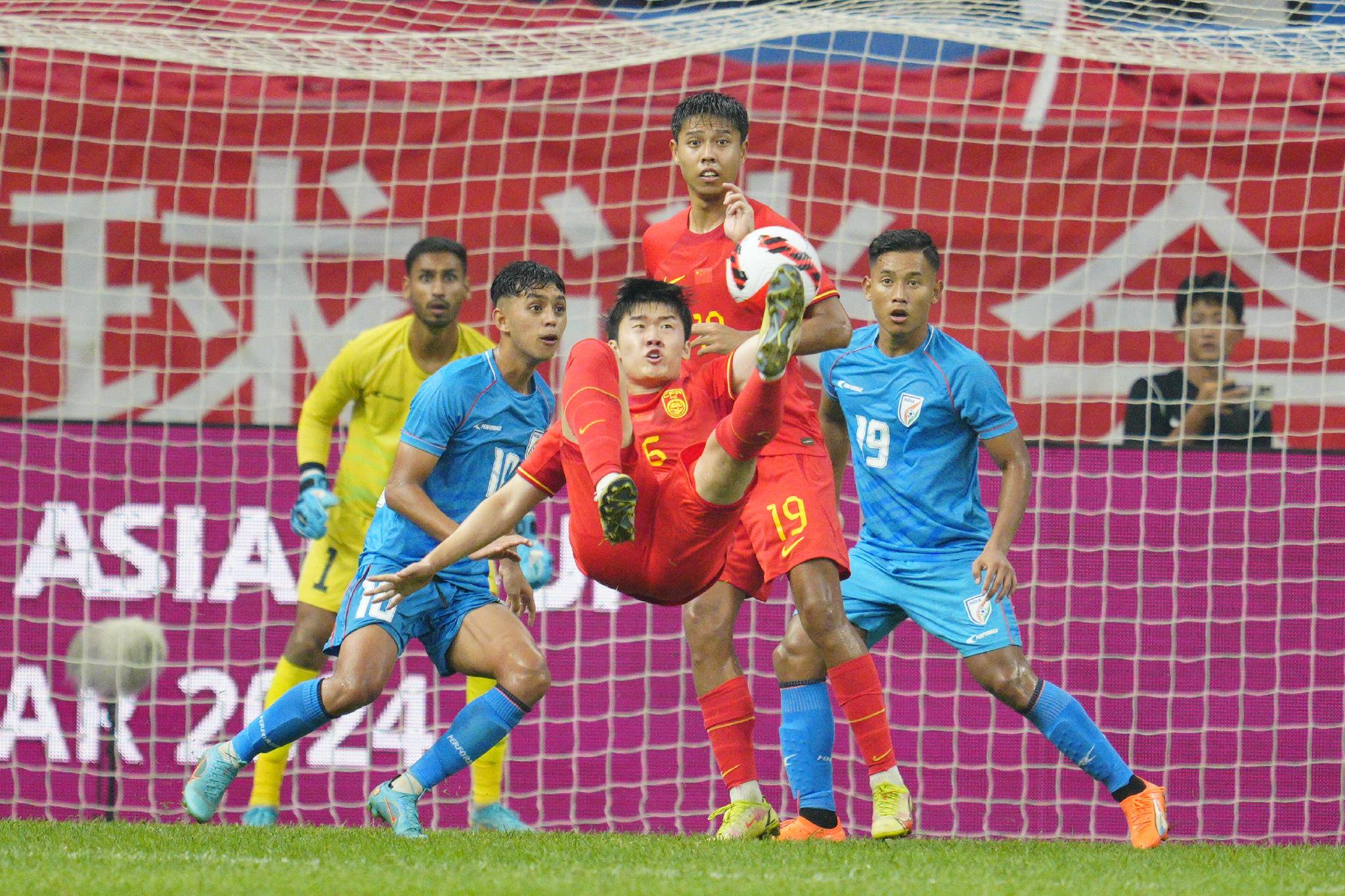 U23预选赛：中国队2-1印度队