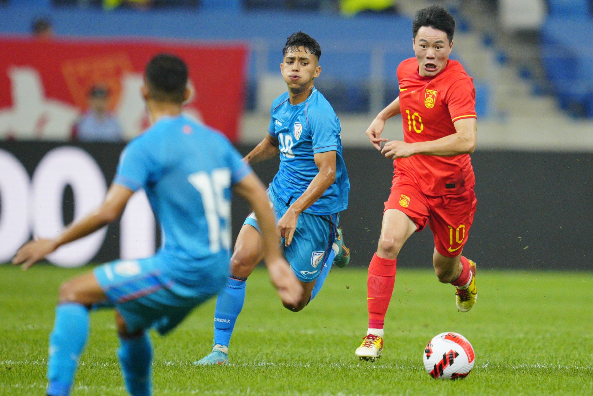 U23预选赛：中国队2-1印度队