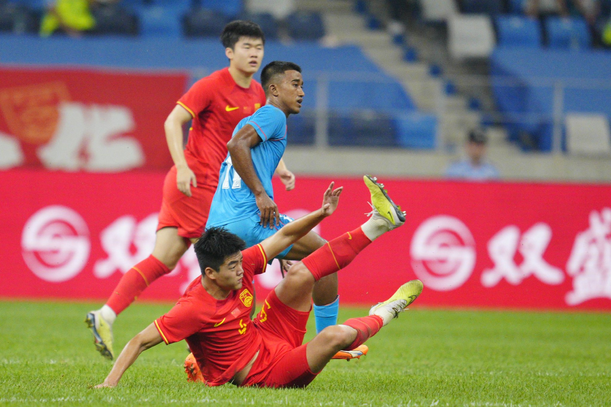 U23预选赛：中国队2-1印度队