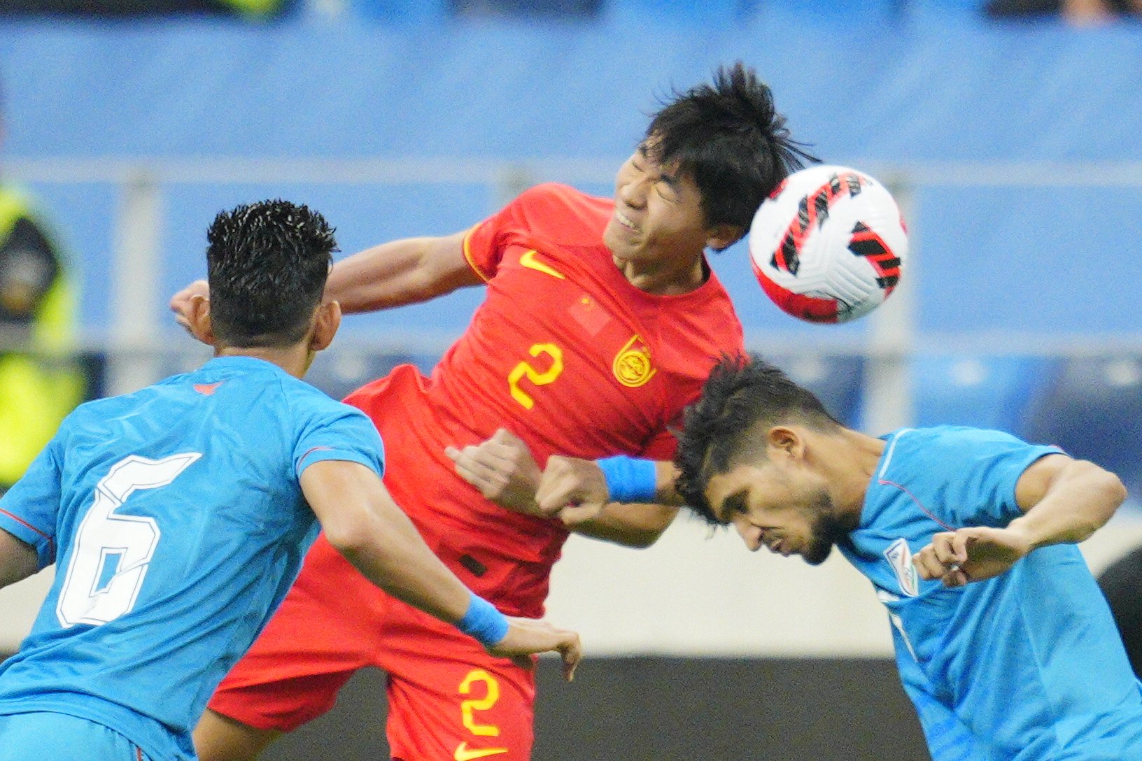 U23预选赛：中国队2-1印度队