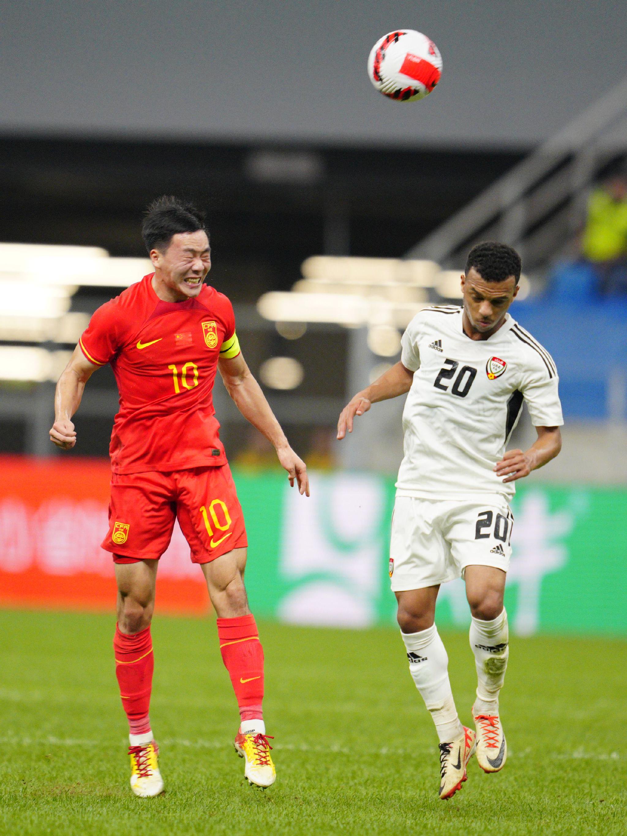 U23亚预赛中国0-0阿联酋