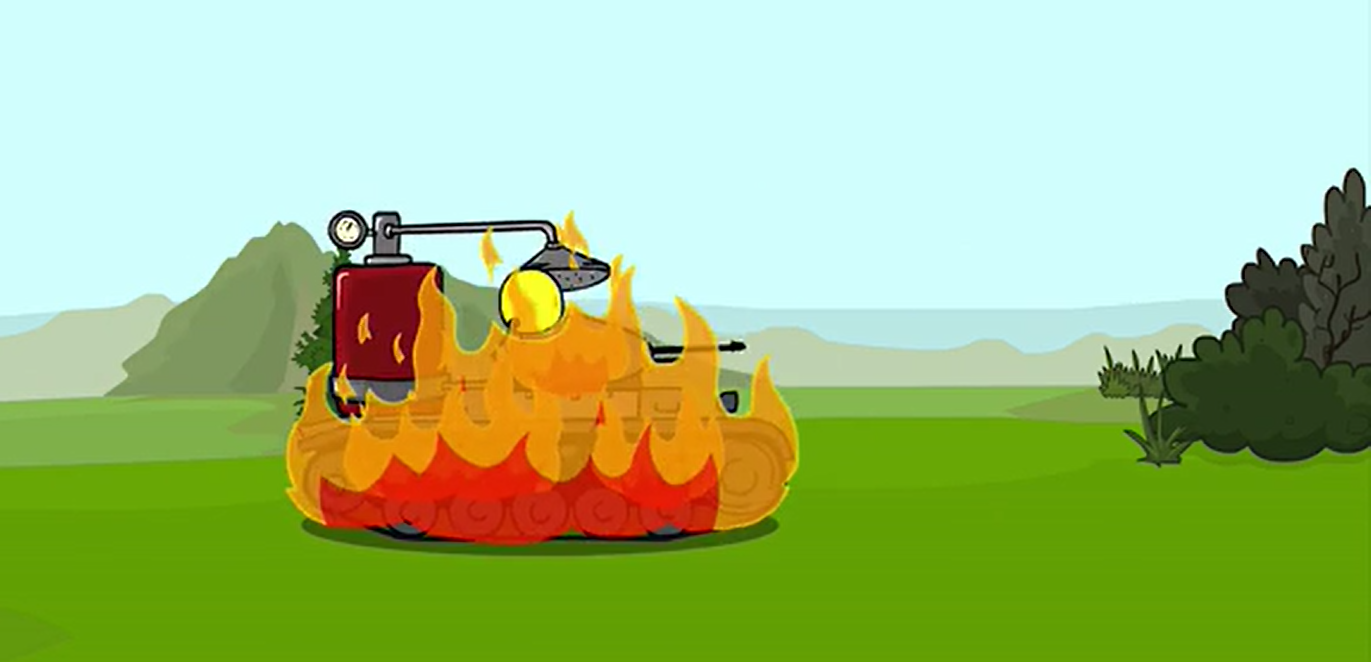 坦克连:欢乐动画-论灭火器的重要性_97973手游