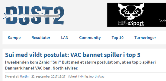 k0nfig被黑客指控作弊,贴出VAC封禁实锤