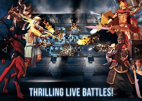 关公大战波塞冬 卡牌新游《Soulz：Majesty》