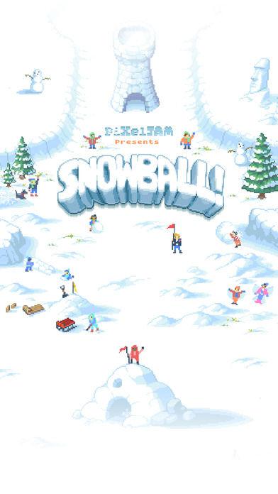 来打雪球吧 弹珠游戏《雪球》登陆苹果商店