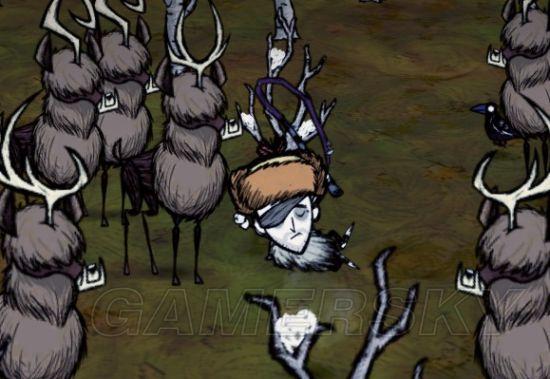 追赶紧跟! 饥荒联机版生物无睛鹿介绍_97973手