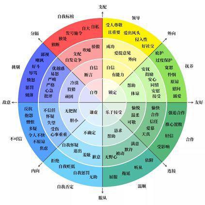 人际关系环状图