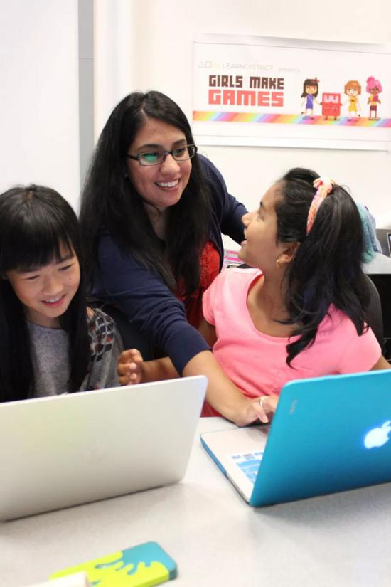 Laila Shabir 是“Girls Make Games”的创始人