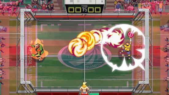 Dotemu推出的2D对战游戏《Windjammers 2》