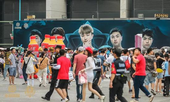 电竞比赛现场 图片来源:主办方供图