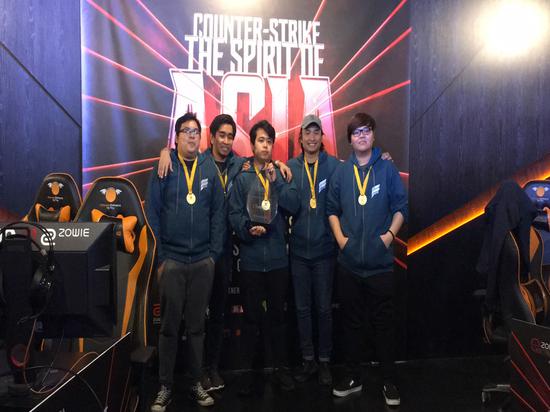 2018极限之地《cs:go》亚洲公开赛马来西亚站冠军frostfire战队