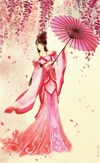 唯美古风 梦幻西游2手绘大触玩家专访_网络游