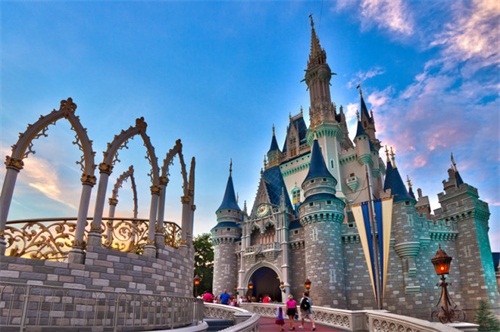 图6：冠军将游览迪士尼“梦幻城堡”
