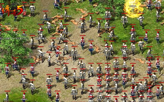 激情到底 传奇5双区热血集结火爆开服_网络游