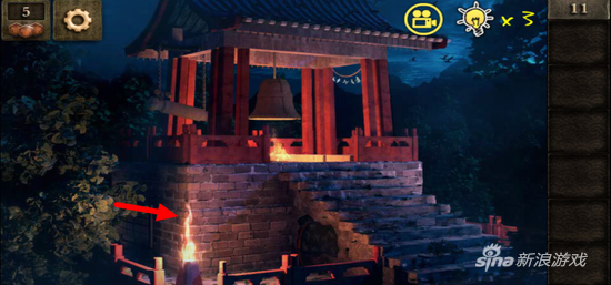 密室逃脱逃出阴森神庙第11关