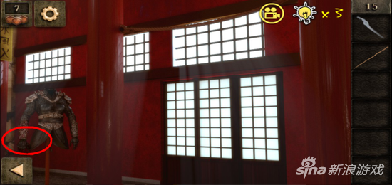 密室逃脱逃出阴森神庙第15关