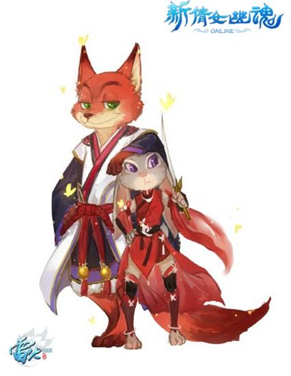 狐兔CP萌点满满 新倩女幽魂同人虐狗季