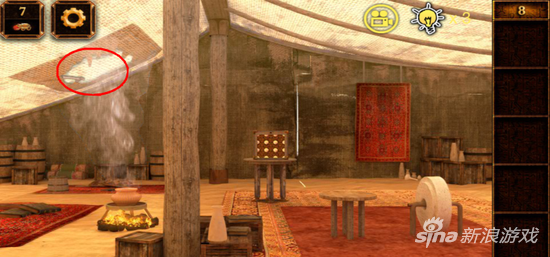密室逃脱逃出阴森神庙2第8关