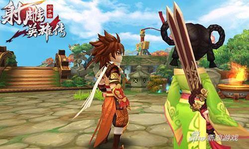 射雕英雄传3D英雄 萧别离和岳银瓶背景介绍_