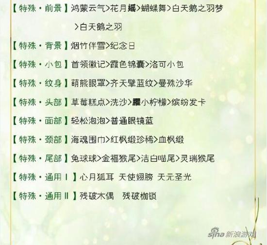 特殊饰品