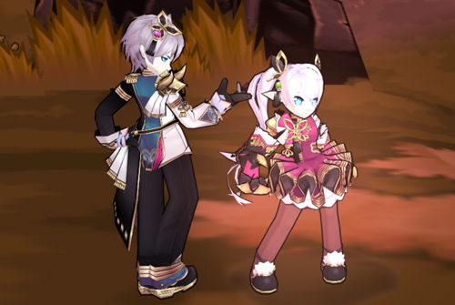 艾尔之光美艳蝴蝶之梦时装试衣图赏_网络游戏