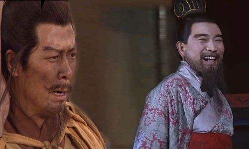 图一 曹操和刘备