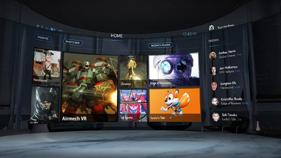 图7：《空甲联盟》是Oculus Rift首发游戏之一