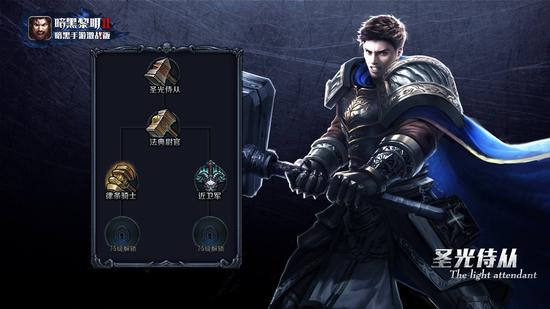 图5-圣光侍从职业进阶架构