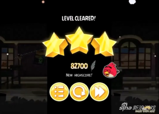 愤怒的小鸟季节版2012万圣节1-3通关攻略_97