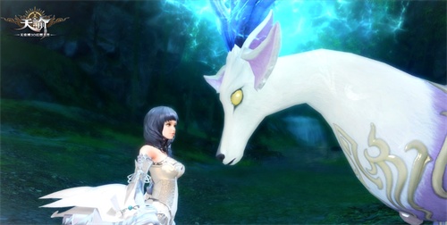 仙鹿卧林《天谕》全新坐骑翅膀来袭_网络游戏-官方_新浪游戏_新浪网