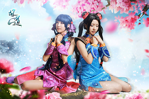 《问道》官方coser团