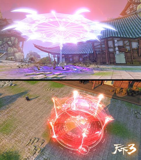 新门派幽篁国技能释放 炫酷非凡