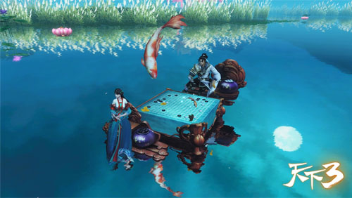 珍兽“池中方圆”