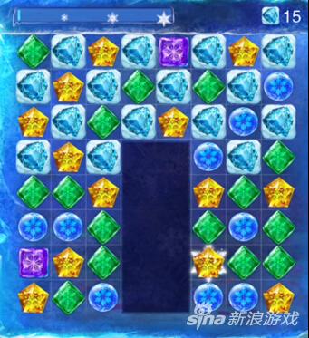 冰雪奇緣：冰紛樂冬季地圖第15關(guān)