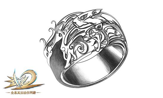 工艺精品《武魂2》打造精工勋章戒指