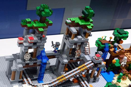 丁老板都想要 《我的世界》LEGO沙盘CJ展出