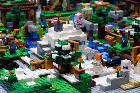《我的世界》LEGO沙盘CJ展出
