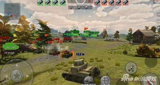 3D坦克争霸2手游5V5MOBA实战 战斗详细截图