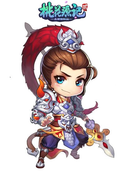 玩家手绘自制桃花源记2角色同人画册