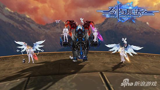 新剑与魔法手游5人坐骑 共同重温情谊岁月_97