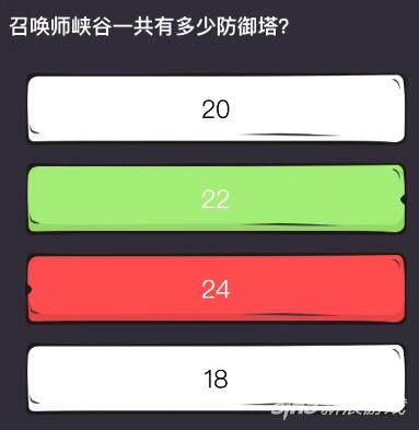 召喚師峽谷一共有多少防御塔
