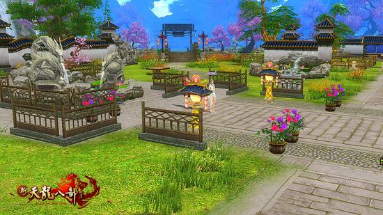 闺房密探《新天龙八部》庄园照片曝光_网络游