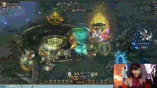 pk中的咕咕猫不忘向玩家卖萌!